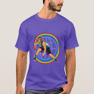 Chicago bulls basketbalspeler in actie 2 T-Shir T-shirt