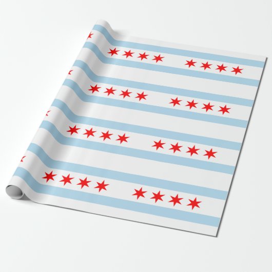 Chicago Cadeaupapier (Uitgerold)