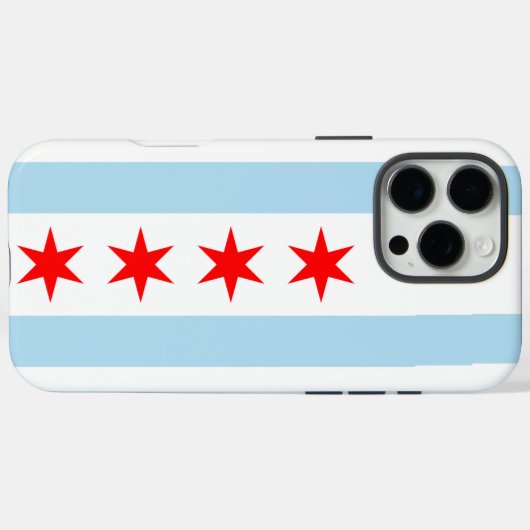 Chicago Case-Mate iPhone Case (Achterkant (horizontaal))