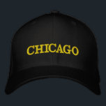 CHICAGO Casquette de laine pliante brodée sur mesu<br><div class="desc">CHICAGO Casquette brodé CHICAGO in Liberty Gold (Brodé) Choisissez votre couleur. Ajoutez vos propres designs sur les côtés et sur le dos si vous le souhaitez. Note : Le coût augmentera avec les conceptions ajoutées.</div>