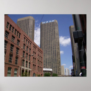 Chicago centrum poster