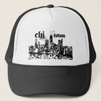 Chicago "chi-town" is op weg naar jouw stad trucker pet