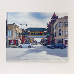 Chicago Chinatown Legpuzzel