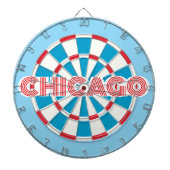 CHICAGO Chitown Pride Dartbord (Voorkant)