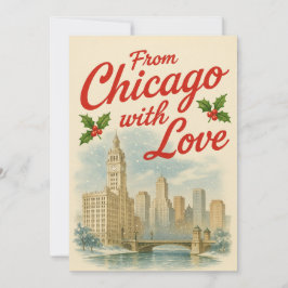  Chicago Christmas Kaart
