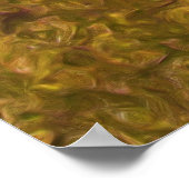 Chicago City Herfst ondertekend Poster (Hoek)