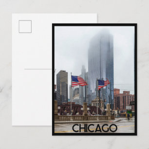 Chicago City, Illinois Briefkaart