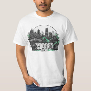Chicago City Illinois Verenigde Staten T-shirt