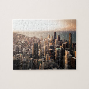 Chicago cityscape legpuzzel