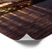 Chicago Cityscape Night New Poster (Hoek)