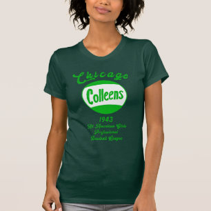 Chicago Colleens AAGPB ⚾ Baseball History T-shirt