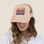 Chicago Confetti Trucker Pet (In situ)