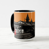 chicago CTA TRain op Station 1950  Foto Mok (Voorkant links)