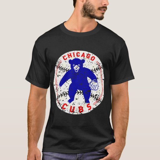 Chicago Cubss Fielding Bearer T-shirt (Voorkant)