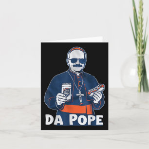 Chicago Da Pope Funny Humor Catholic Officiële web Kaart
