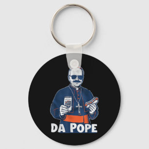 Chicago Da Pope Funny Humor Catholic Officiële web Sleutelhanger