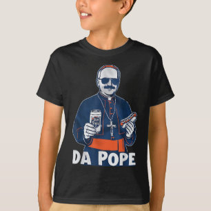 Chicago Da Pope Funny Humor Catholic Officiële web T-shirt