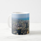 Chicago De Coffee Mug Au-Dessus (Devant gauche)
