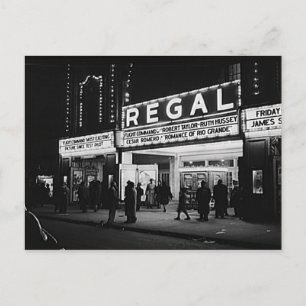  Chicago, de Regal Theater Marquee Briefkaart
