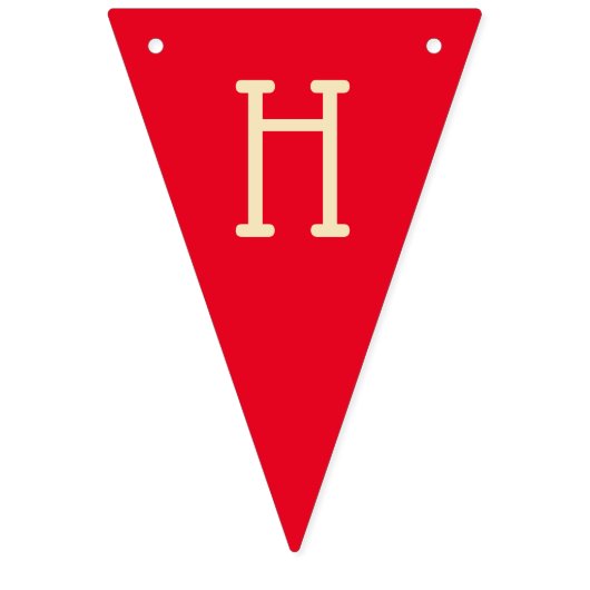 Chicago Deep Dish Pizza Party Gelukkige Verjaardag Vlaggetjes (Tweede vlag)