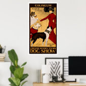  Chicago Dog Show verticale banner Poster (Thuiskantoor)