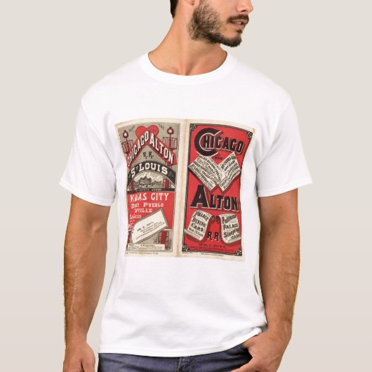 Chicago en Alton Railroad T-shirt (Voorkant)