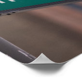 Chicago- en Michigan Avenue-wegwijzers, Chicago Poster (Hoek)