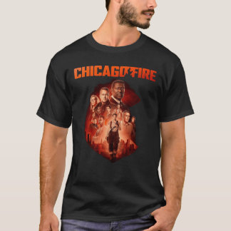 chicago fire castleden retro t-shirt