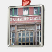 Chicago Fire Station Metalen Ornament (Links)