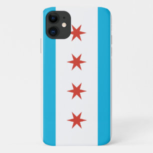 Chicago Flag iPhone 11 Hoesje