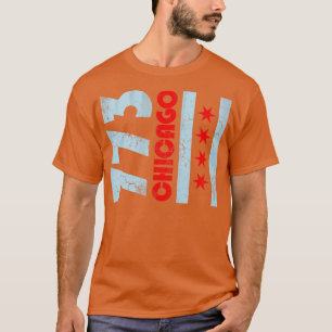 Chicago Flag Fade T-shirt