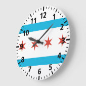 Chicago Flag Grote Klok (Hoek)