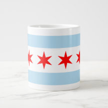 Chicago Flag Jumbo Mok