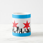 Chicago Flag Koffiemok (Center)