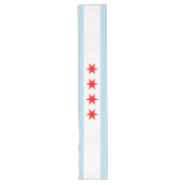 Chicago Flag Lange Tafelloper (Voorkant)