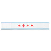 Chicago Flag Lange Tafelloper (Horizontaal)