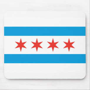 Chicago Flag Mousepad Muismat