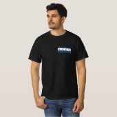  Chicago Flag Skyline T-shirt (Voorkant volledig)