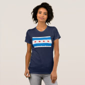 Chicago Flag T-shirt (Voorkant volledig)