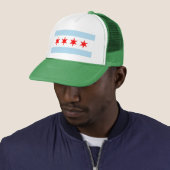Chicago Flag Trucker Pet (In situ)