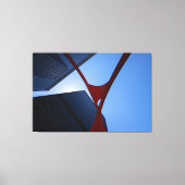 Chicago Flamingo Canvas Afdruk (Voorkant)