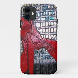 Chicago Flamingo Sculpture iPhone 11 Hoesje
