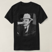 Chicago Gangster Alphonse Gabriel Great Al Capone T-shirt (Design voorkant)