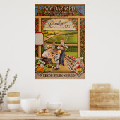  Chicago Gardening Flower Seeds Catalog Poster (Keuken)