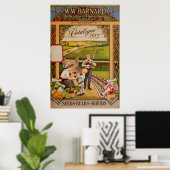  Chicago Gardening Flower Seeds Catalog Poster (Thuiskantoor)
