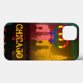Chicago Gay Lesbian Interest Wrigley Bldg 1930's Case-Mate iPhone Case (Achterkant (horizontaal))