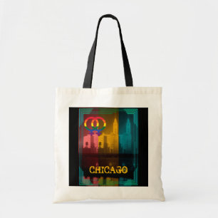 Chicago Gay Lesbian Interest Wrigley Bldg 1930's Tote Bag