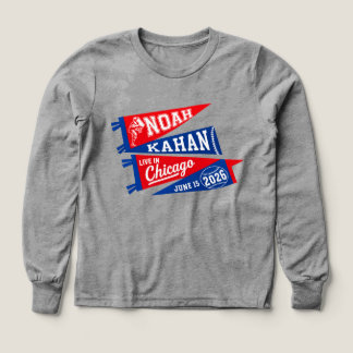 Chicago Geïnspireerd Tri-Blend Vintage Concert Gra