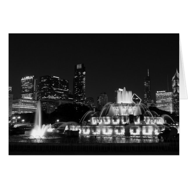 Chicago Grant Park Échelle de gris (Devant Horizontal)