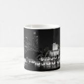Chicago Grant Park Grayscale Coffee Mug (Centre)